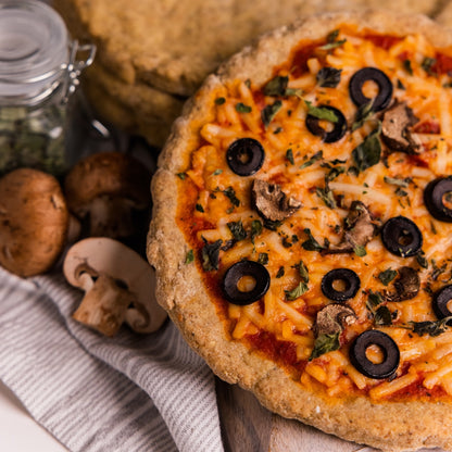 PIZZA CRUST, 100% GLUTEN FREE, 10 CRUSTS