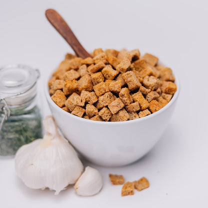 Garlic Crunchies Gluten-Free 20 oz (Pack of 4 × 5 oz Containers)
