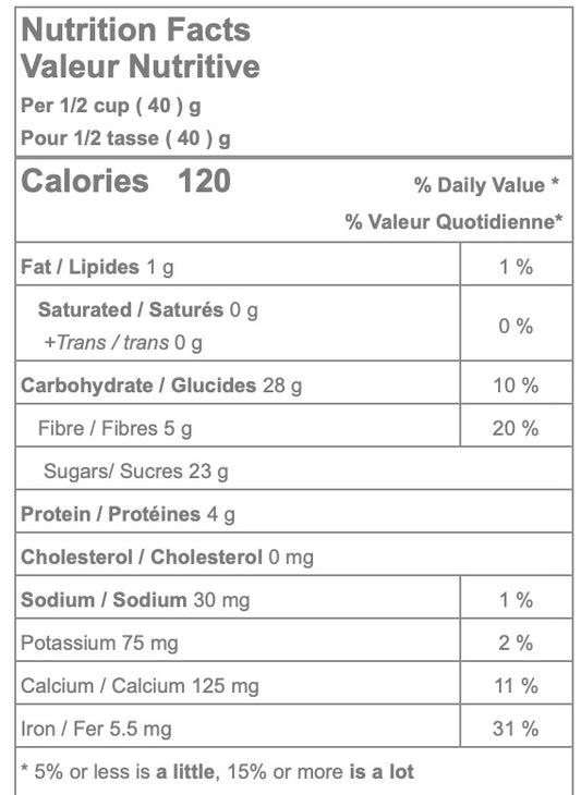 ORGANIC MULBERRIES, DRIED, 3 LB