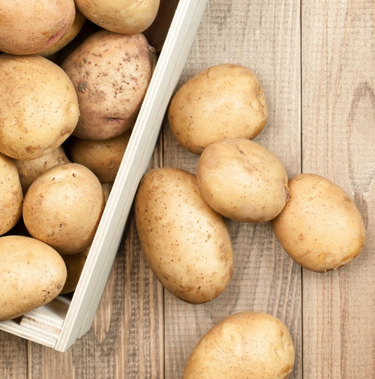 BEYOND ORGANIC KENNEBEC WHITE POTATOES, APPROX 20lb